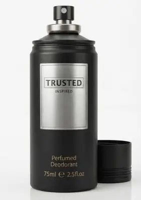 Trusted Inspired Perfumed Deodorant body Spray 75ml thumbnail 2