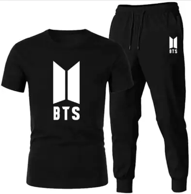 2 Pcs Men's Cotton Printed Track Suit thumbnail 2