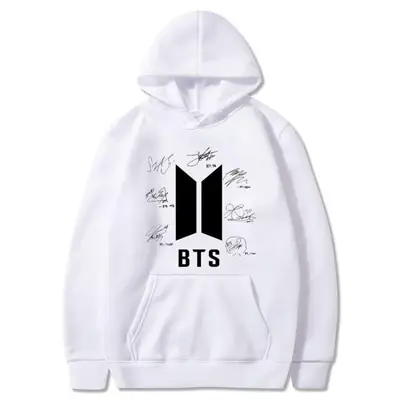 1 Pc Women's Stitched Fleece Printed Pullover Hoodie