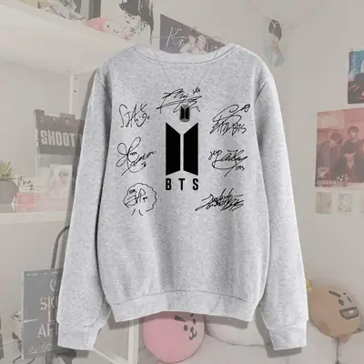 1 Pc Women's Stitched Fleece Printed Sweat Shirt