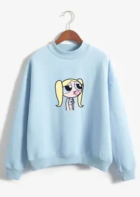 1 Pc Women's Stitched Fleece Printed Sweat Shirt