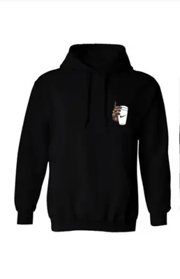 1 Pc Men's Fleece Printed Hoodie