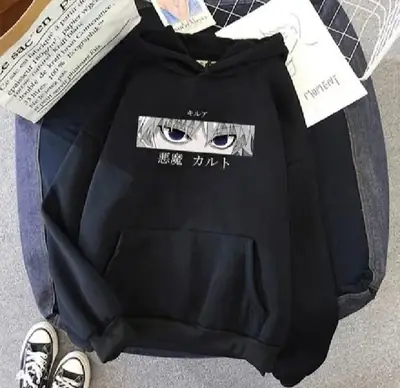 1 Pc Men's Fleece Printed Hoodie