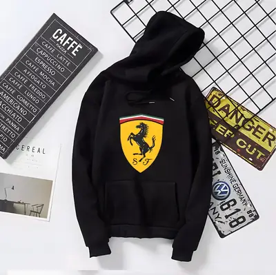 1 Pc Men's Fleece Printed Hoodie