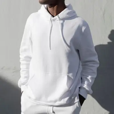 1 Pc Men's Fleece Printed Hoodie