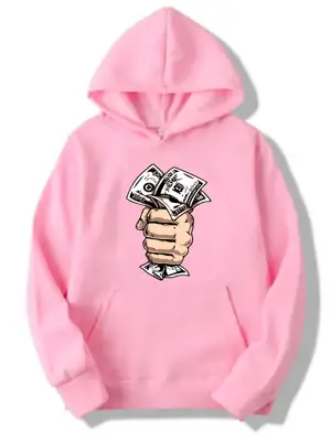 1 Pc Men's Fleece Printed Hoodie
