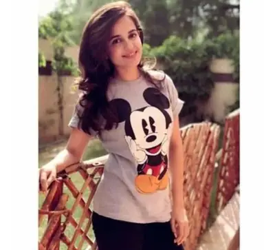 1 Pc Women's Stitched Cotton Net Printed T-Shirt