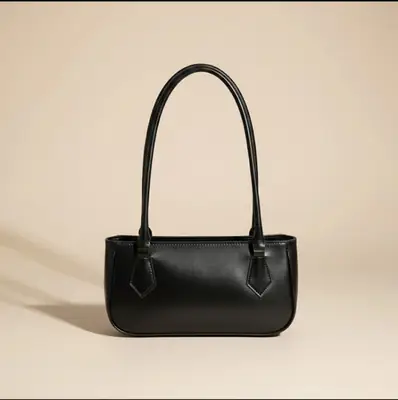 Women's Rexine Plain Shoulder Bag