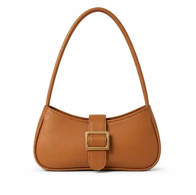 Women's Rexine Plain Shoulder Bag thumbnail 2