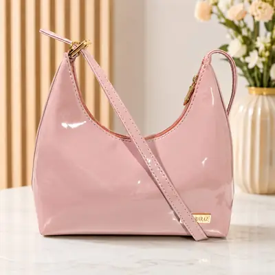 Women's PU Leather Quilted Shoulder Bag thumbnail 4