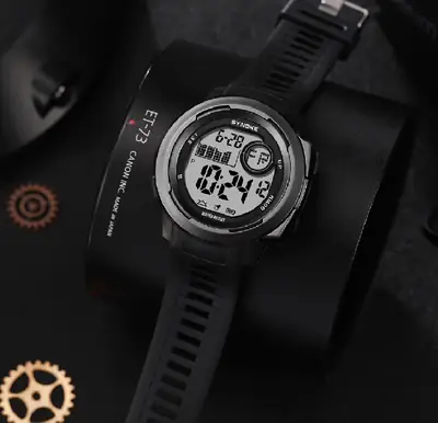 SYNOKE Men's Digital Watch Black Colour thumbnail 2