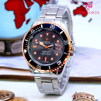 Men's Lightweight Design Watch with Date Working - Random Multicolor Dial - 0004 thumbnail 5