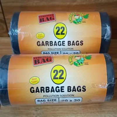 2 Pcs of Garbage Roll Size 20 x30 Inches - Large