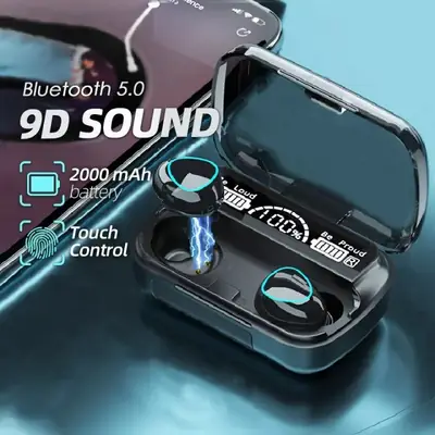 Orignal M10 Wireless Earbuds withPower Bank Function-Bluetooth 5.1  