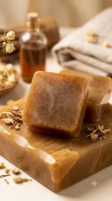 Licorice Whitening Soap (Mulethi Sabun) thumbnail 2