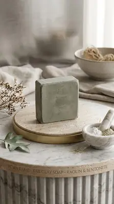 K & B Clay Soap (Kaolin & Bentonite)