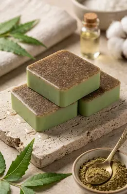 Neem Scrub Soap thumbnail 2