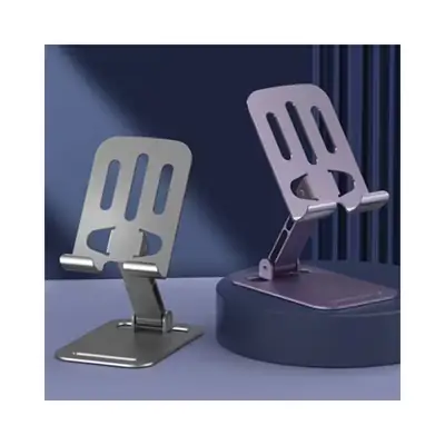Premium Alloy Metal Mobile Phone Holder High Quality 360* Rotation  thumbnail 3
