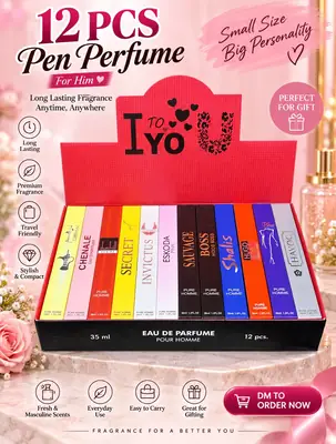 6 Piece Pen Perfume Set