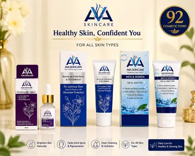 Ultimate 3 in 1 Skincare Bundle - 1 Pcs Face Serum, 1 Pcs Face Cream & 1 Pcs Face Wash