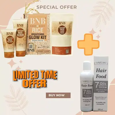 2 in 1 Skincare & Haircare Bundle
