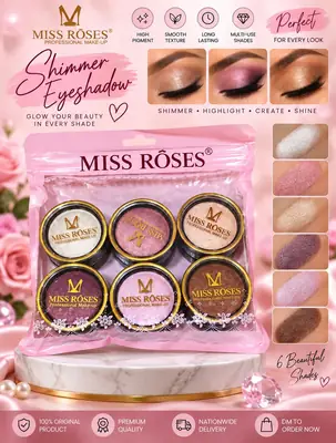 Miss Rose Shimmer Eyeshadow+Highlighter 