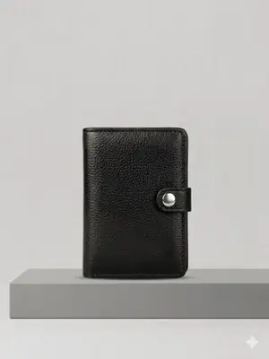 Men Card Holder Pocket Wallet  PU Leather Wallet thumbnail 3