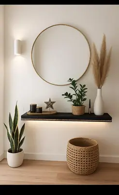 Round Shape Mirror thumbnail 4