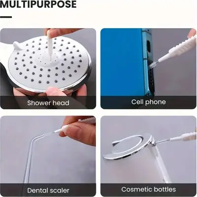 10pcs Mini Shower Head Cleaning Brush Set-Multi-Purpose Cleaning Brush thumbnail 3