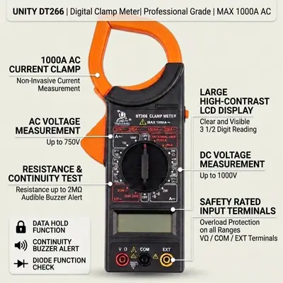 AC Voltage Measure Detector 3 In 1 1