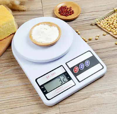 SF-400 Digital Kitchen Weighing Scale 1g to 10kg | Electronic Food Weight Machine | LCD Display thumbnail 2