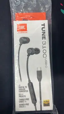 JBL Tune 3100 USB Type-C Wired Handfree with Microphone