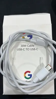 Google Pixel 30W First Copy USB-C to USB-C Fast Charging Cable Type-C Data Cable