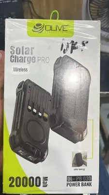 Olive Solar Charge Pro OL-PB030 20000mAh Solar Power Bank