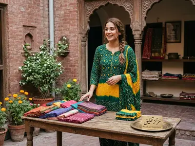 3 Pcs Women's Unstitched Hand Work Suit