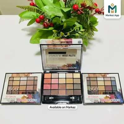 Matte And Glitter Eyeshadow Palette - 1 Pcs Collection