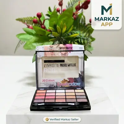 Matte And Glitter Eyeshadow Palette - 1 Pcs Collection thumbnail 3