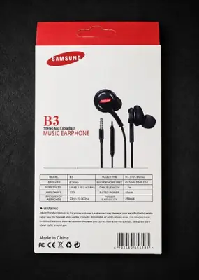 In-built Microphone Wired Earphones White thumbnail 6