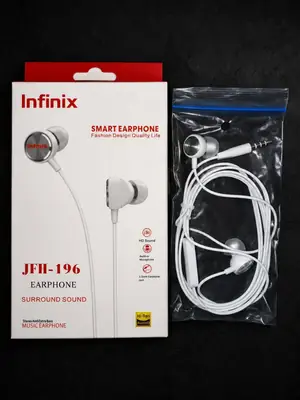 Clear Voice Wired Earphones White thumbnail 3