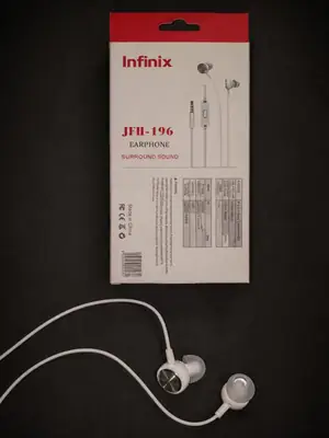 Clear Voice Wired Earphones White thumbnail 6