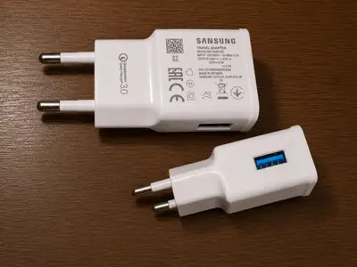 Sansung 18W Fast Charger QC 3.0 USB Wall Charger | EP-TA200 | Fast Charging Adapter | White