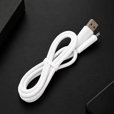 A.T Original AT-22 3.4A Fast Charging Micro USB Cable – 1 Meter | High-Speed Data Sync | White thumbnail 5