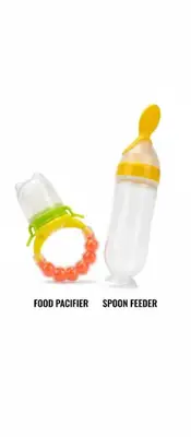 BPA Plastic Pacifier And Feeding Spoon Set thumbnail 4