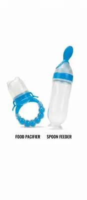 BPA Plastic Pacifier And Feeding Spoon Set thumbnail 8
