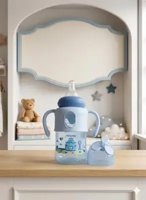 Orginal Minetree 270ML Premium Standard Neck Training Feeding Bottle with Soft Silicone Nipple, Anti-Colic thumbnail 3