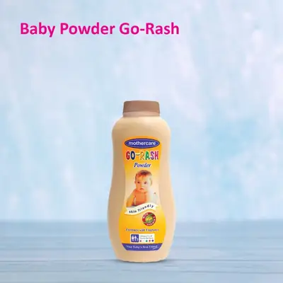 Mothercare Go-Rash Powder 250g - Pack of 2 | Original Anti-Rash Baby Powder | 100% Safe Protective Formula for Rashes, Chafing & Sensitive Skin (Pack of 2 Deals) thumbnail 4