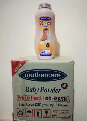 Mothercare Go-Rash Powder 250g - Pack of 2 | Original Anti-Rash Baby Powder | 100% Safe Protective Formula for Rashes, Chafing & Sensitive Skin (Pack of 2 Deals) thumbnail 5
