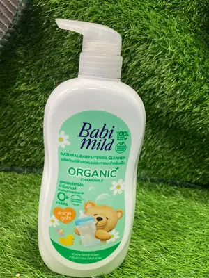 Babi Mild Organic Feeder Wash 590ml - 100% Organic Ultra Clean Baby Bottle Cleanser thumbnail 2
