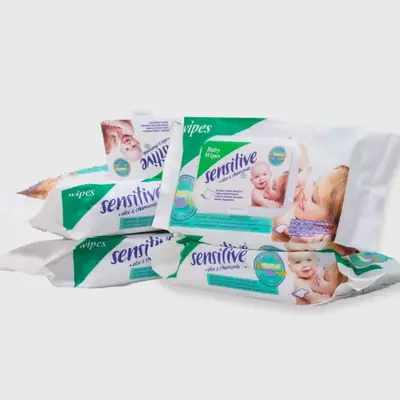 Mega Saver Pack: Sensitive Baby Wipes Deal of 10 Packs – Reasonable Price, Ultra Soft & Gentle Cleaning Wipes for Delicate Skin thumbnail 2
