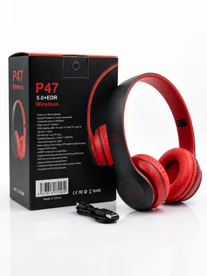Black Long-Lasting Battery With Fast Charge Headphone thumbnail 3
